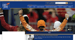 Desktop Screenshot of fairplayinternational.org